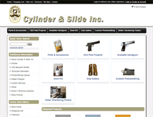 Tablet Screenshot of cylinder-slide.com